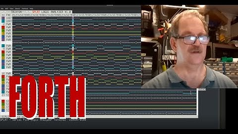 Signal analyzer for RPI PICO written in Forth  Forth2020 Zoom #21 2560x1440