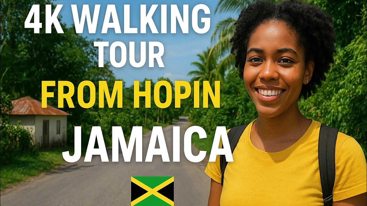 4K walking tour from hop IN Jamaica 🇯🇲