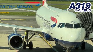 BRITISH AIRWAYS Airbus A319 🇦🇹 Vienna to London Heathrow 🇬🇧 [FULL FLIGHT REPORT] + Lounge