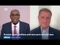 Court rulings against Yabloko highlight the shrinking space for anti-war voices in Russia | DW News