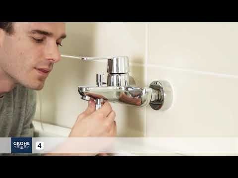 Змішувач для ванної з душем Grohe BauLoop New 23603001, видео 1