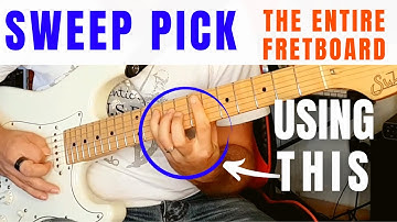 Sweep Picking 5 Strings Minor Arpeggios (Exercise + Lesson)