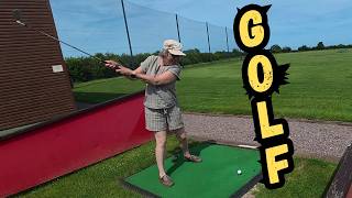 The golf driving range