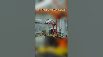 Effortless H-Beam Welding with Intelligent Robots#hbeamwelding #weldingrobot #welding #evsrobot