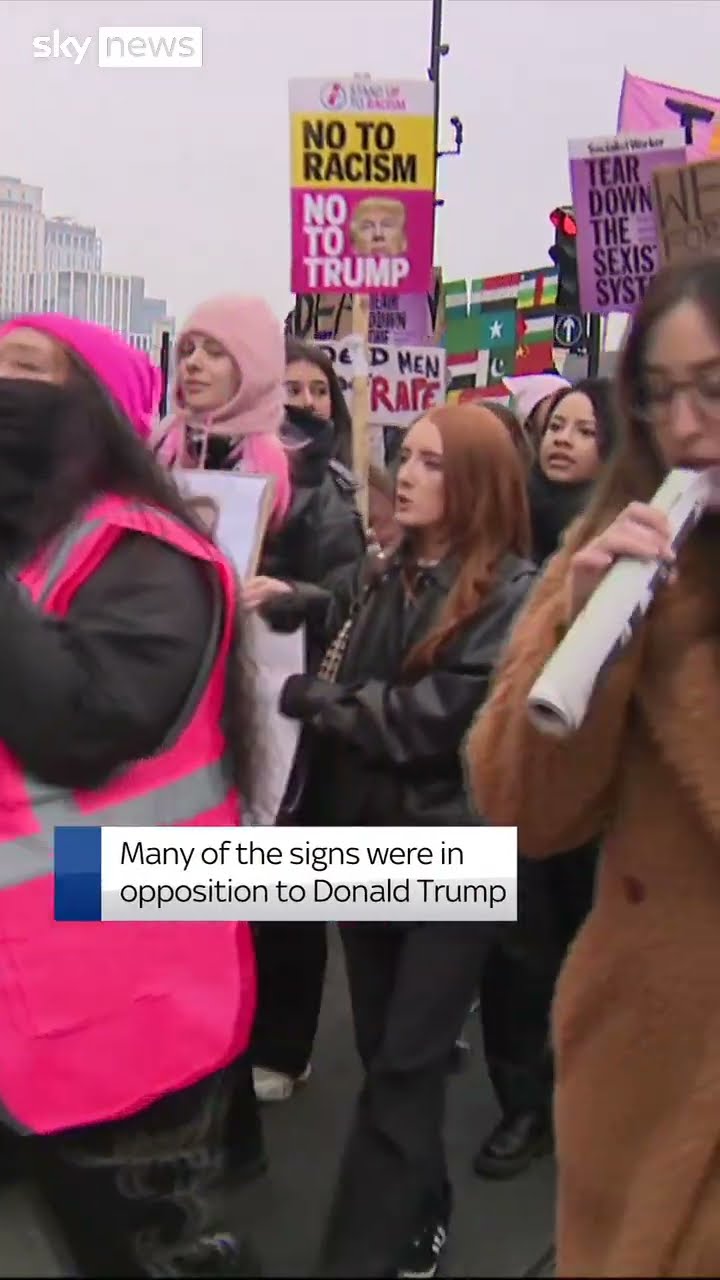 London march ahead of Trump inauguration