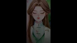 有点慌张 磕过了#画画 #水彩 #插画 #手绘 #赤牙