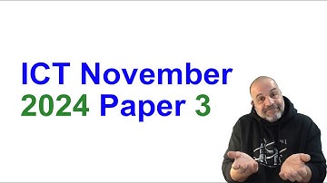 2024 November Paper 3, Cambridge 0417 ICT [IGCSE]