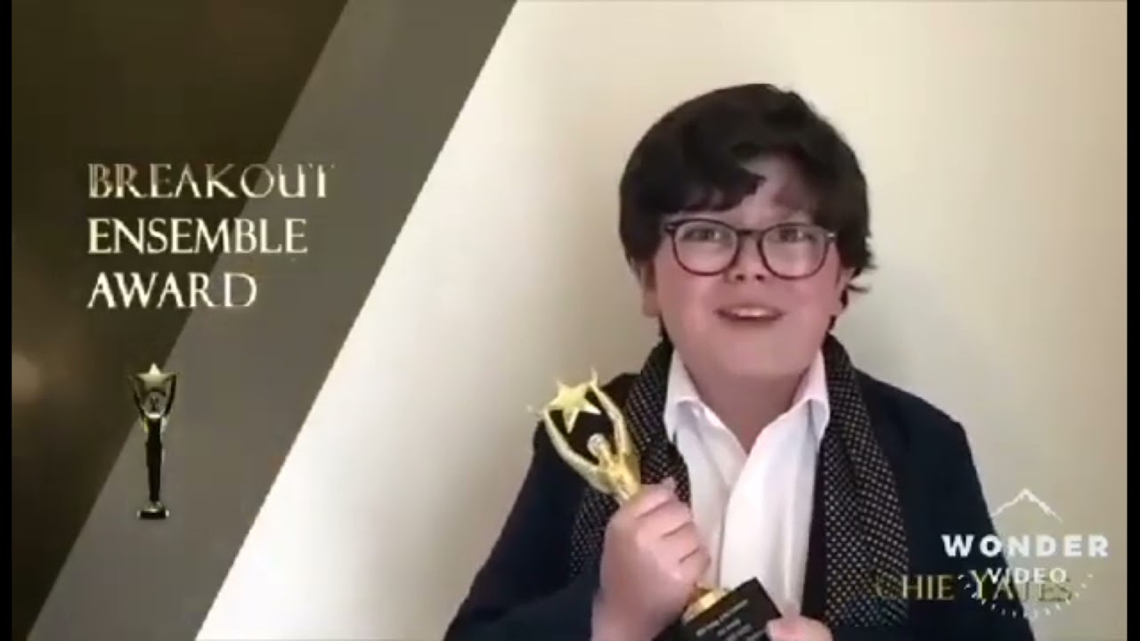 Archie Yates Receiving Academy Award 2020