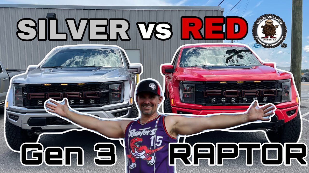 HELP!! Silver or Red GEN 3 Ford RAPTOR Decision.. WHAT SHOULD I DO ...