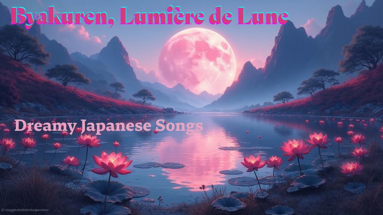 Dreamy Japanese Song /Relaxing Music/ "Byakuren, Lumière de lune"/Fairy Core Vibes/Chill Music