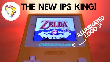The BEST IPS KIT for the Game Boy Color for 2021 | New Laminated Q5 v2.0 IPS Kit from FunnyPlaying