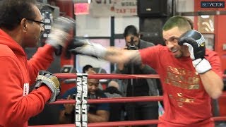 Ivan Redkach is LOOKING LIKE A BEAST during his Brooklyn workout ahead of Danny Garcia fight