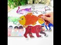 Brown Bear Story Card Banner | DIY Classroom &amp; Reading Corner Decor #earlylearning #feltkit #brown