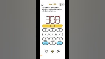 Brain out level 150 solution / try to make the biggest possible number by moving only 2 matchsticks.