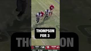 Mark Thompson x3! 🏈🏈🏈 #USFLonFOX #HoustonGamblers