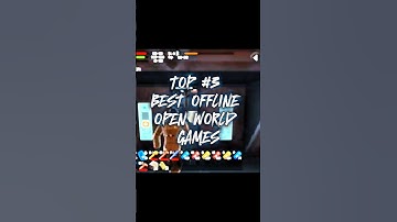 Top 3 Best Offline Open World💯 Games.#Freefire#games