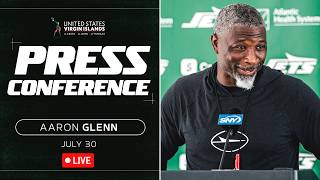 Aaron Glenn Training Camp Press Conference (7/29) | New York Jets