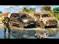 ПРОВЕРКА СТАРОГО TOYOTA LAND CRUISER 200 И НОВОГО LAND CRUISER 300 НА ПРОХОДИМОСТЬ! BLACK RUSSIA