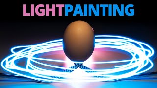 Long exposure Light painting Tutorial -  Creative Egg Photography!