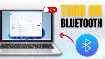 How to Turn On Bluetooth on Windows 11 - (2024)