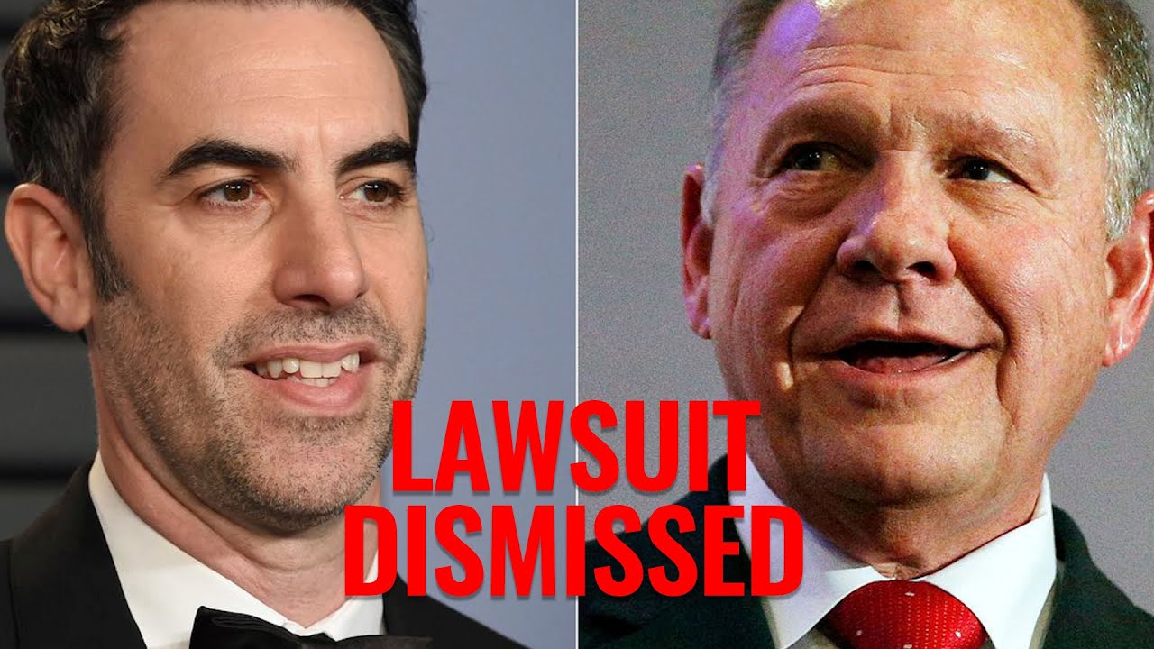 Judge dismisses Roy Moore's lawsuit against Sacha Baron Cohen YouTube