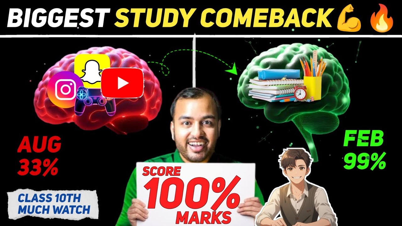 Class 10th: How to Make the Biggest Study Comeback in 7 Days | Simple ...