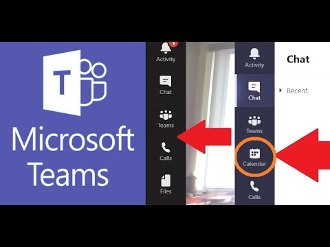 Microsoft Teams Calendar icon is missing from the menu