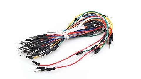 60pcs/Pack Male to Male Solderless Breadboard Jumper Cable Wires Kit for Arduino