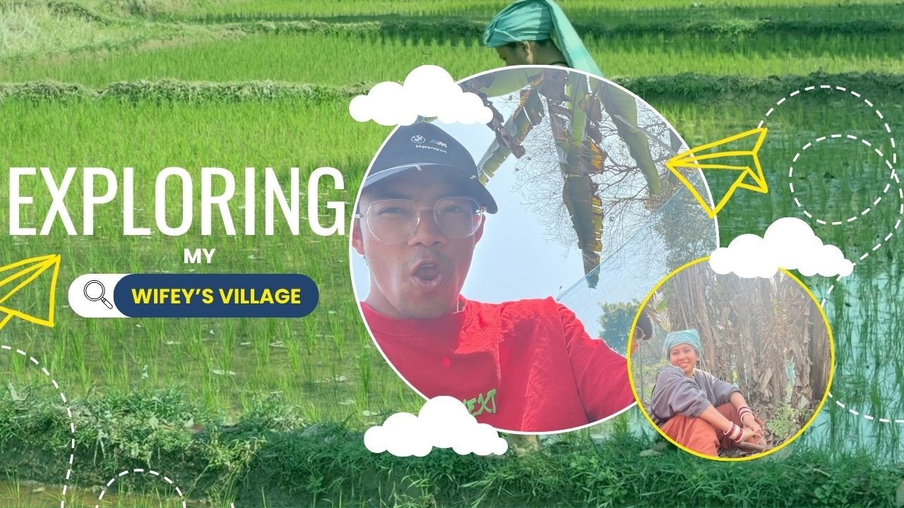 Exploring my Wifey's Village 🤩