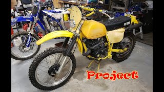1978 Suzuki PE 250 new project rebuild