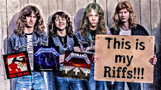 Metallica Guitar Riffs Written by Dave Mustaine