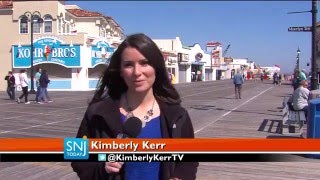 South Jersey Enjoys Mild March Temperatures on the Boardwalk