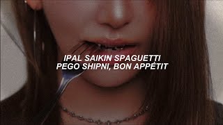 LE SSERAFIM - SPAGUETTI (feat. j-hope) - Easy Lyrics 