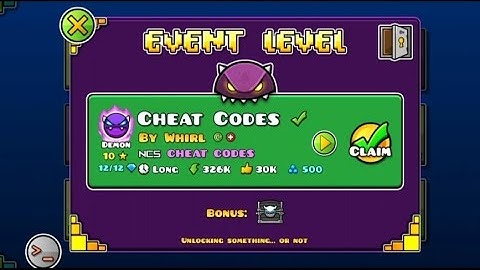 #6 New Daily Event Level "Cheat Codes" 100% Level By Whirl & More | GD | 2024