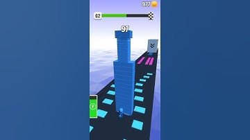 Stack Colors - level 62 Android ios gameplay walkthrough #shorts