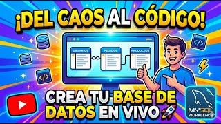 Modelando una Base de Datos Real en Vivo (MySQL Workbench)  | 2026