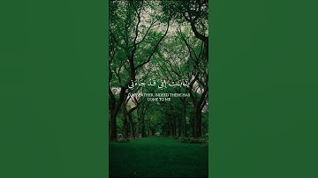 اية رقم 41 من سورة مريم #القرآن_الكريم #ايات_قرانيه_قصيره #ايات_من_القران