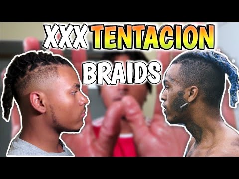 How to French Braid (Easy Xxxtentacion Hairstyle) Two Strand  Twist/Dreadlock