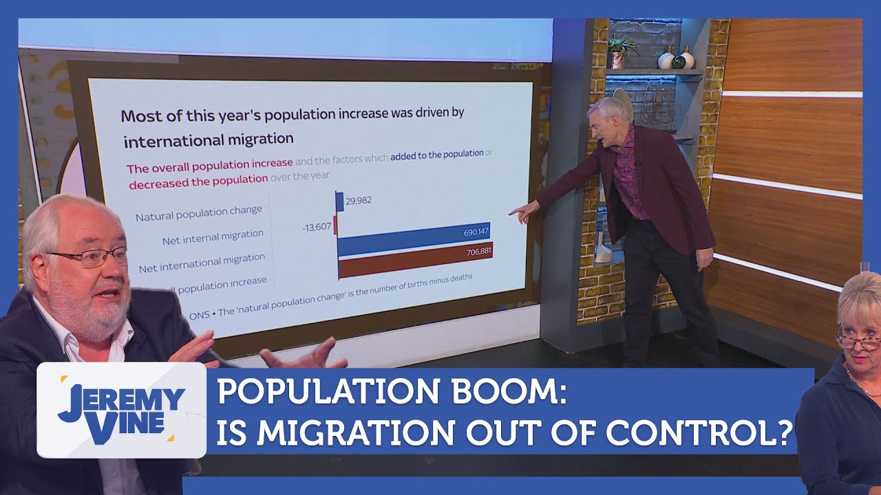 Population Boom: Is migration out of control? Feat. Mike Parry & Mary Loudon | Jeremy Vine