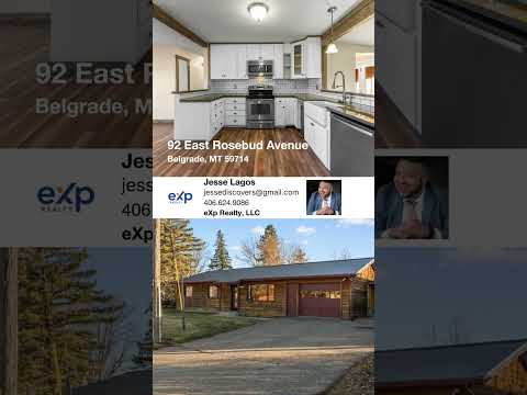 92 East Rosebud Avenue, Belgrade, MT home video tour