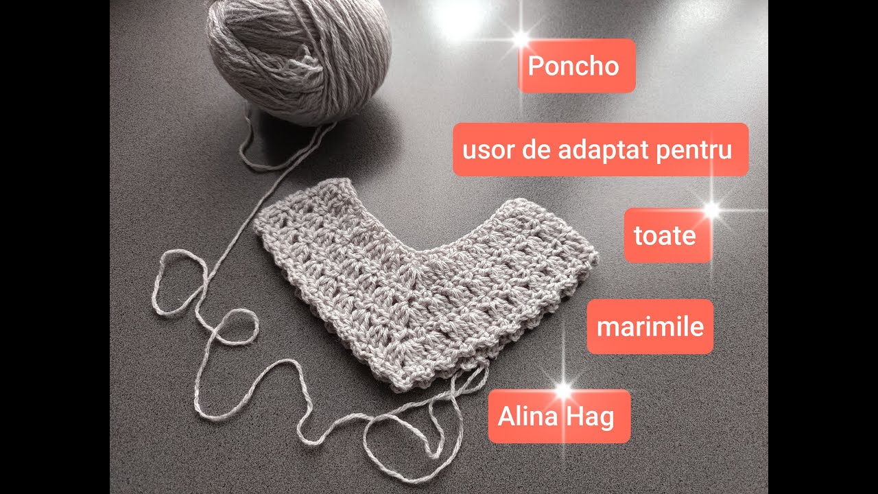 O idee de Poncho (crochet poncho)