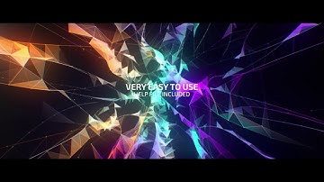 4K Colorful Cinematic Plexus Trailer Titles 2 Versions - After Effects Template