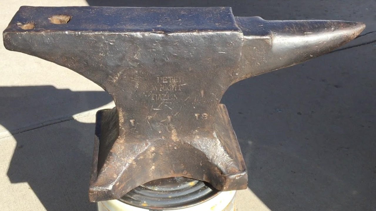 peter, wright, peter wright, anvil, solid wrought, weight, markings, hard.....