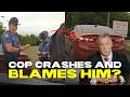 Cop Crashes Into Driver Then Blames Him—Lawyer Reacts!