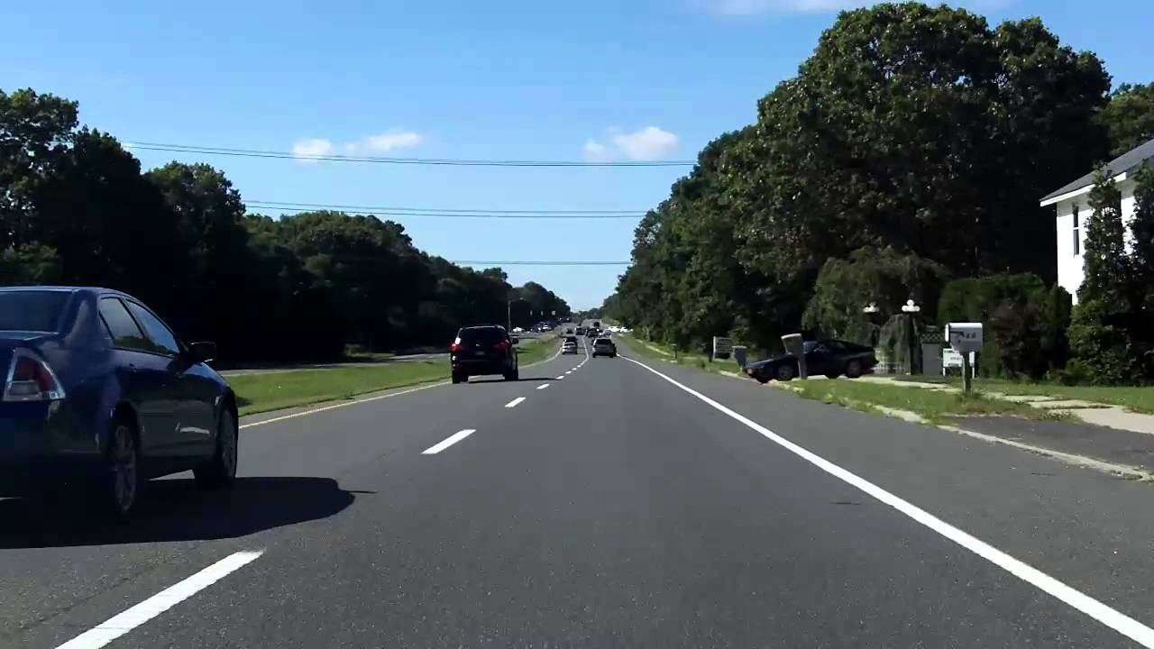 William Floyd Parkway (CR 46 from NY 27 to I495) northbound YouTube