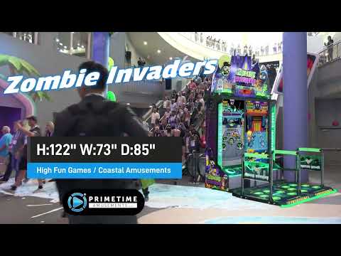 Zombie Invaders by High Fun Games / Coastal Amusements