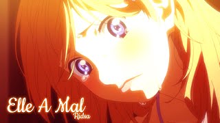 AMV || Elle A Mal (Lyrics) Resimi