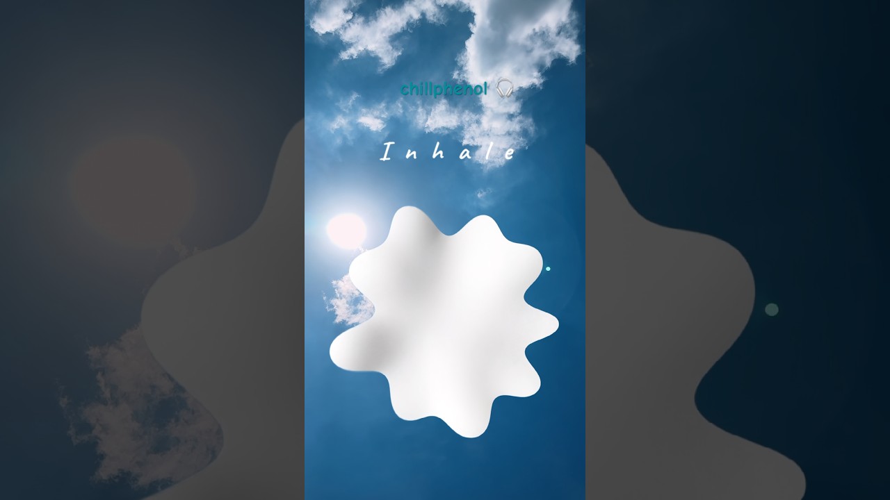 Clear your mental fog in 3 minutes ☁️ (Visual Breathing Guide & Binaural Beats)