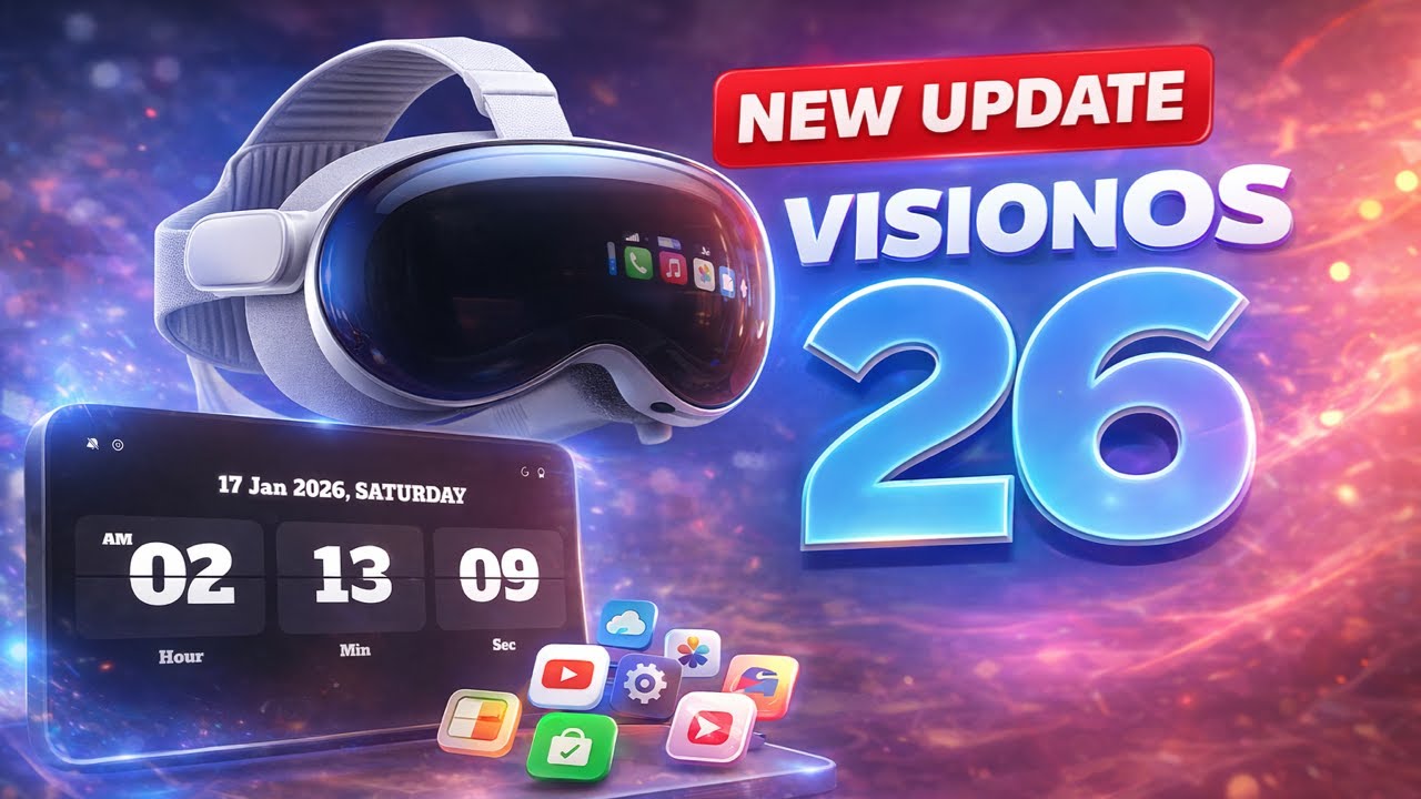 This Flip Clock Looks INSANE on Apple Vision Pro 🤯 (New Update!)