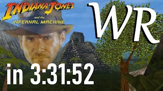 [WR] Indiana Jones and the Infernal Machine in 3:31:52 (IGT 3:29:23) - Any% Speedrun by the_kovic